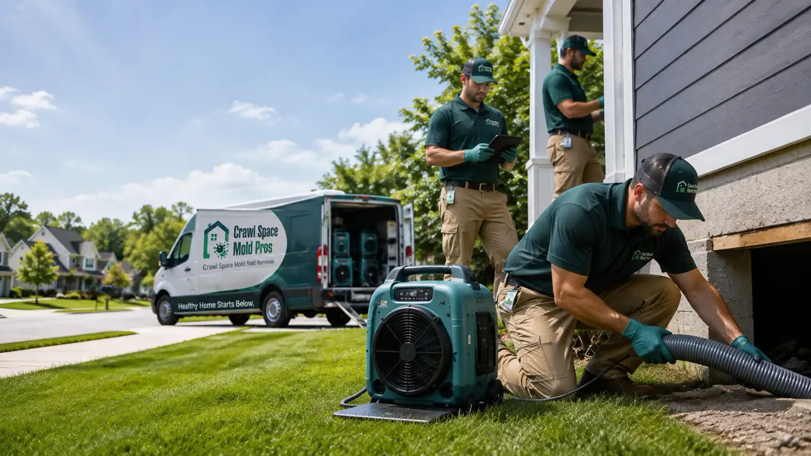 Crawl Space Mold Removal in Oconto, NE